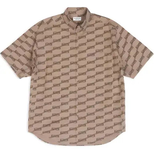 Balenciaga Shirt, Regular Fit Women's Brown