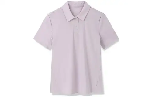 ANTA Variety Training Collection Polo Shirts Women's Vero Purple Polo Collar Moderate Straight Fit