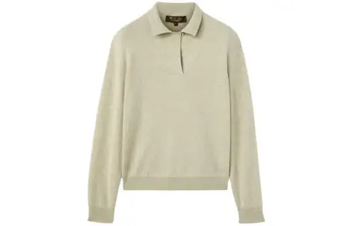 Loro Piana Cashmere Sweater Women's Light Green