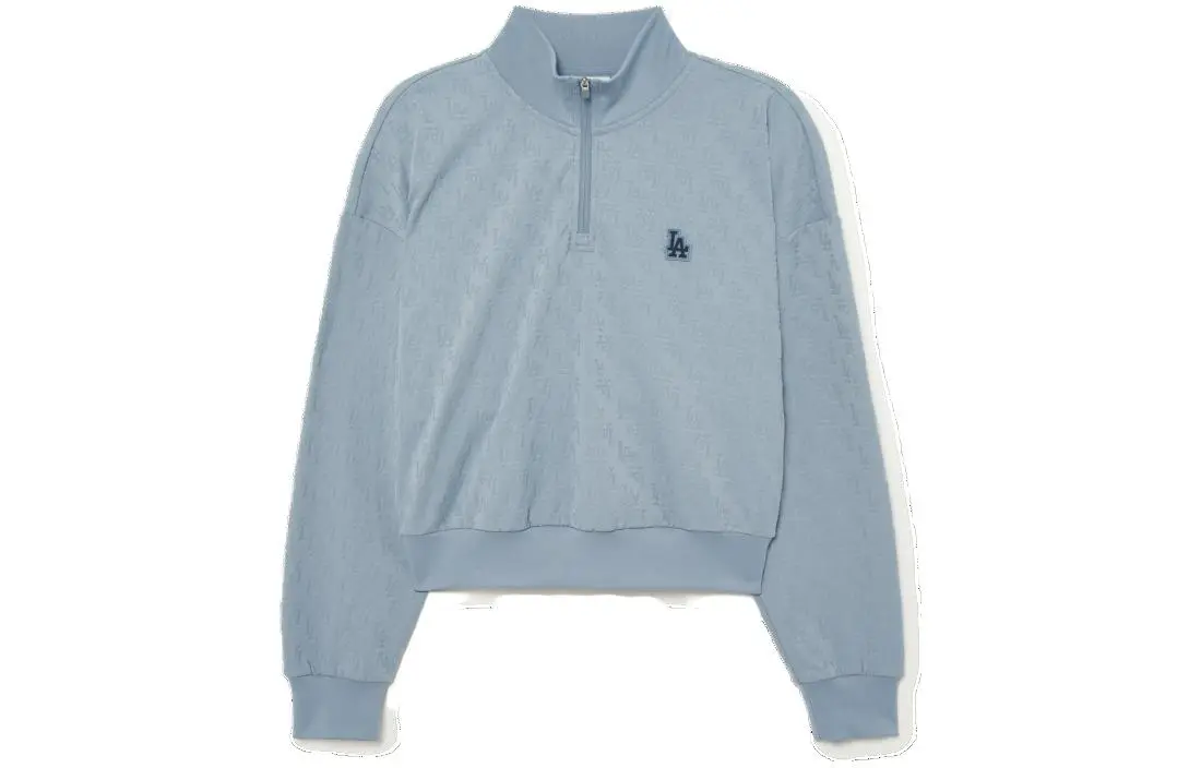 MLB Los Angeles Dodgers Sweatshirt Women's Light Blue