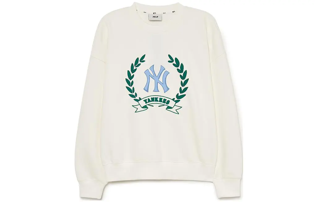 MLB Preppy Sweatshirts Women's Cream Crew Neck Moderate Other