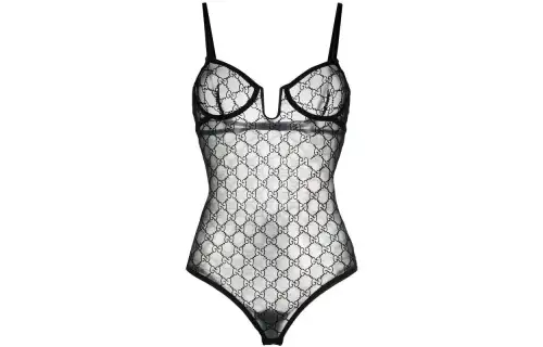 【ExclusivePrevious Season】GG tulle bodysuit