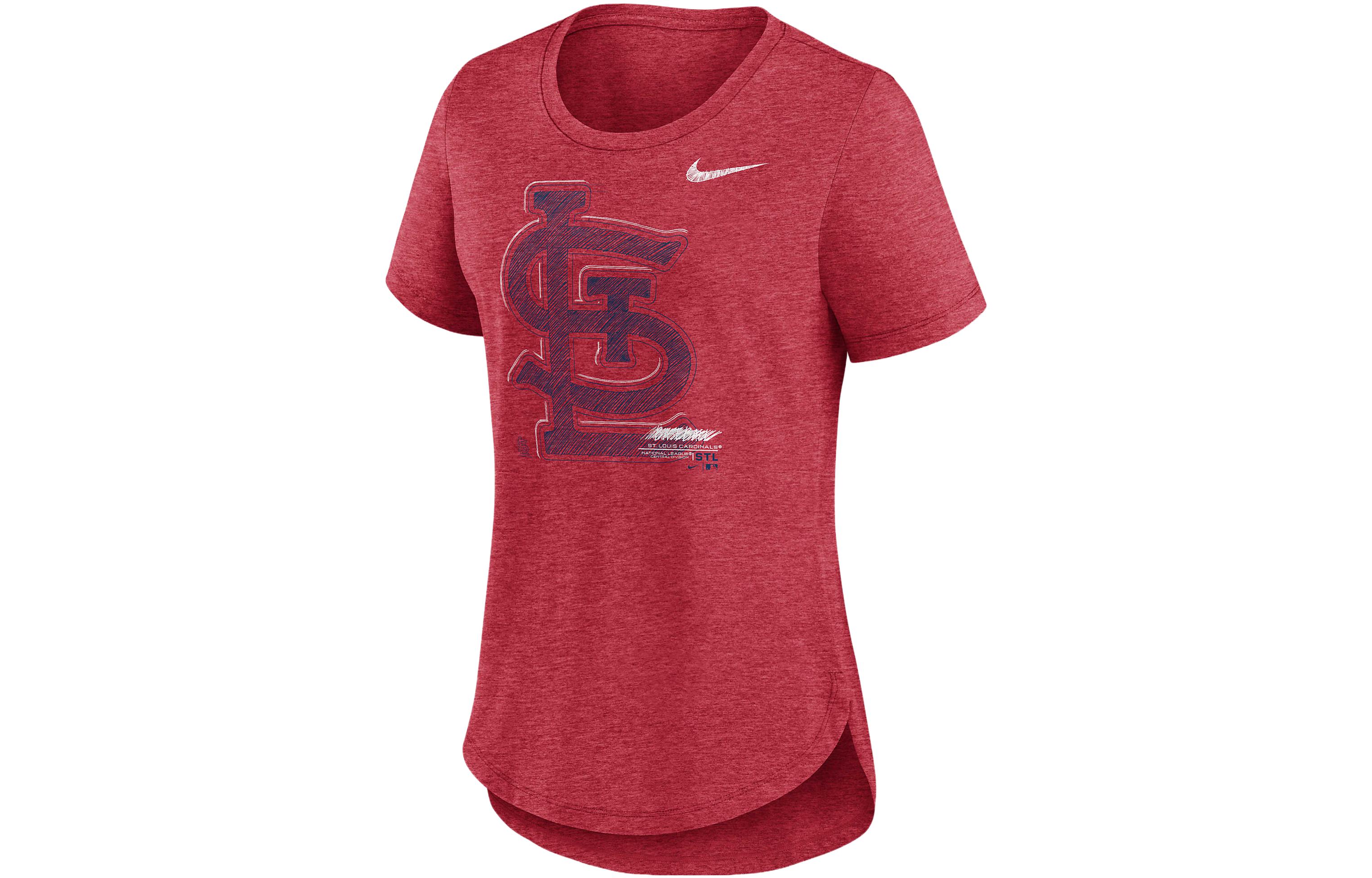 Nike T Shirt Women's Red Mixed Color