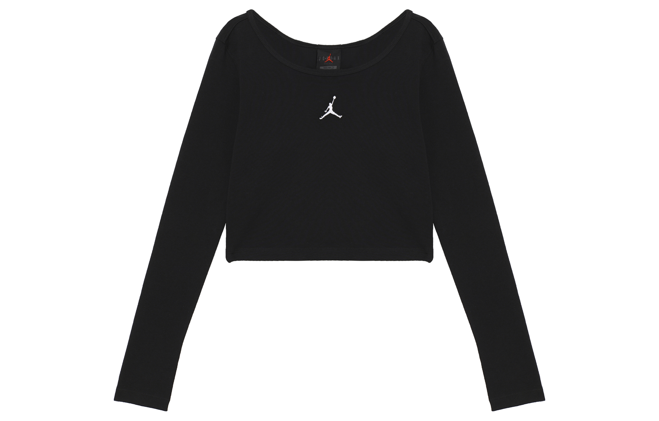 Женская футболка Jordan Jordan logo T (черная)