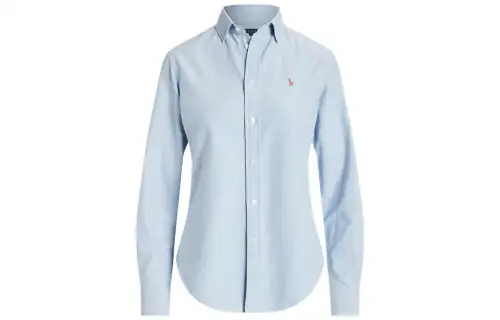 Polo Ralph Lauren Pony, blue shirt, with embroidery