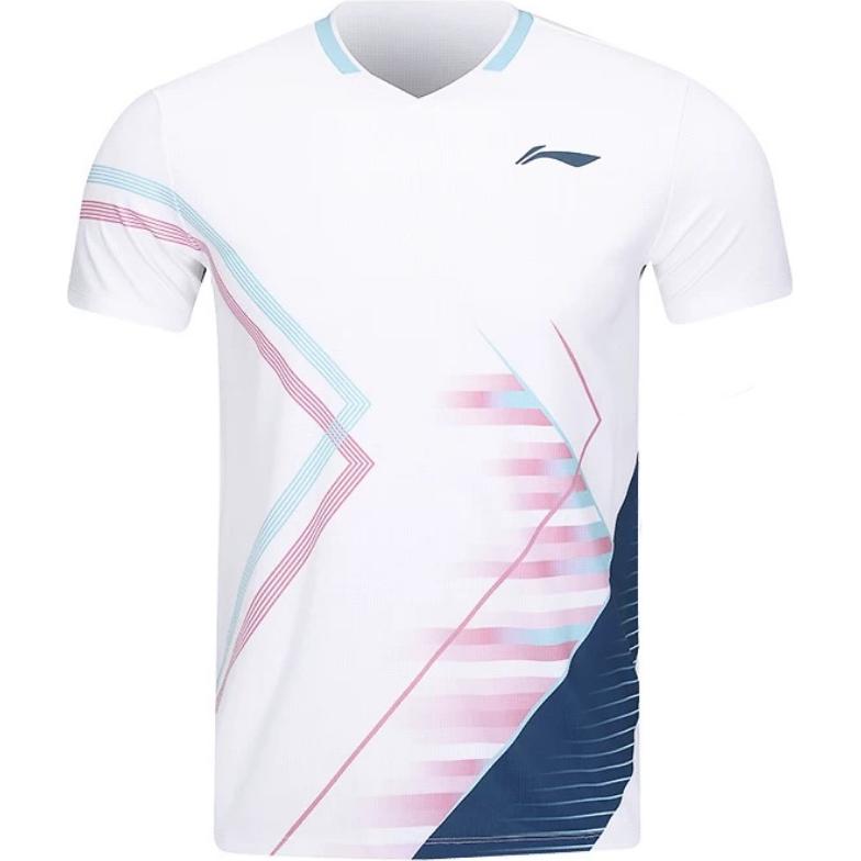 Li Ning Badminton Jersey Unisex Standard White