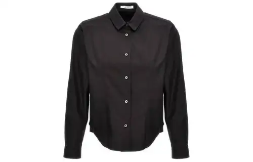 THE ROW Shirts Women's Black Lapel Moderate Other