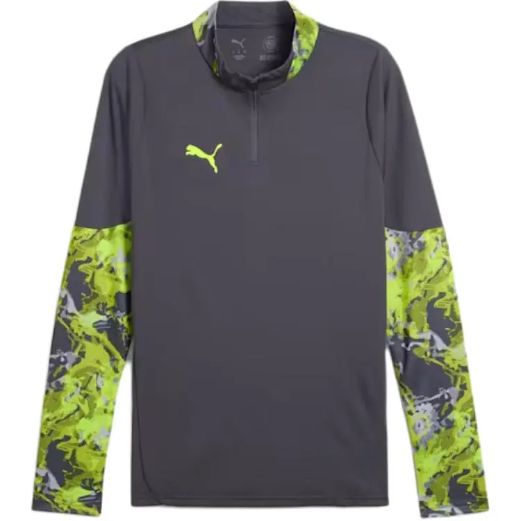 PUMA IndividualCUPDRYCELL T Shirt Men's Galaxy Gray