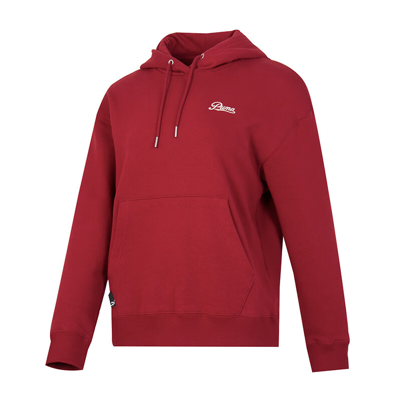 Женское худи PUMA с вышивкой (красное)
