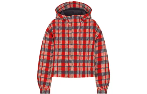 DIOR Quarterly New Products Jackets Women's Red Hooded Moderate Other