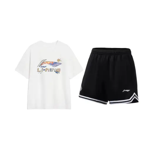 Li Ning Casual Sportswear Unisex Standard White