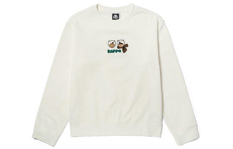 Женский свитшот Kappa Fleece (белый)