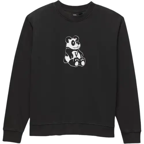 Vans Drop Shoulder Sleeve T Shirt Women's Black