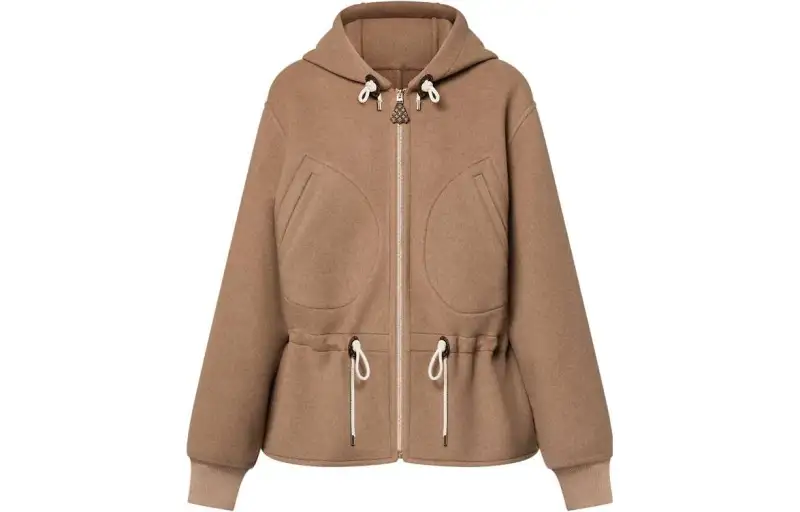 LOUIS VUITTON Double Face Hooded Jacket