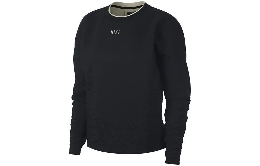 Nike Sweatshirts Women's Black Crew Neck Moderate Other
