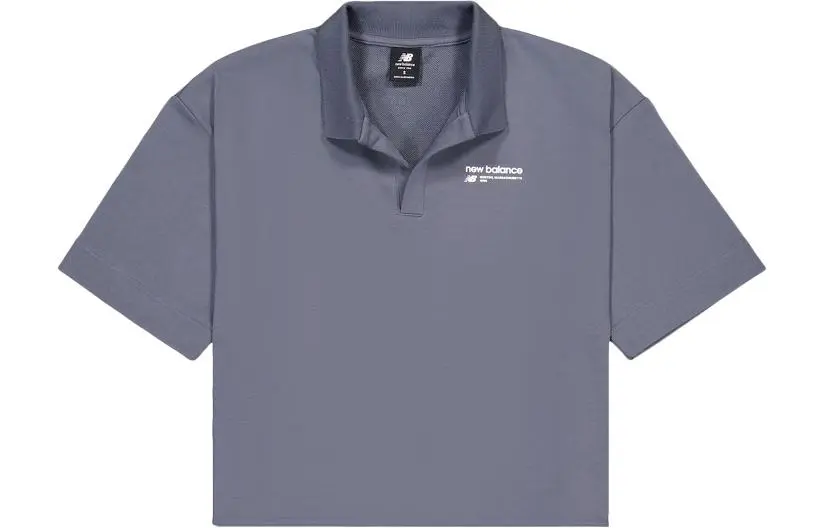 New Balance Polo Shirt Women's Gray