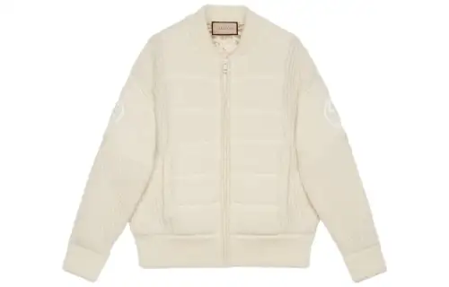 GUCCI Jackets & Coats Women's Ivory