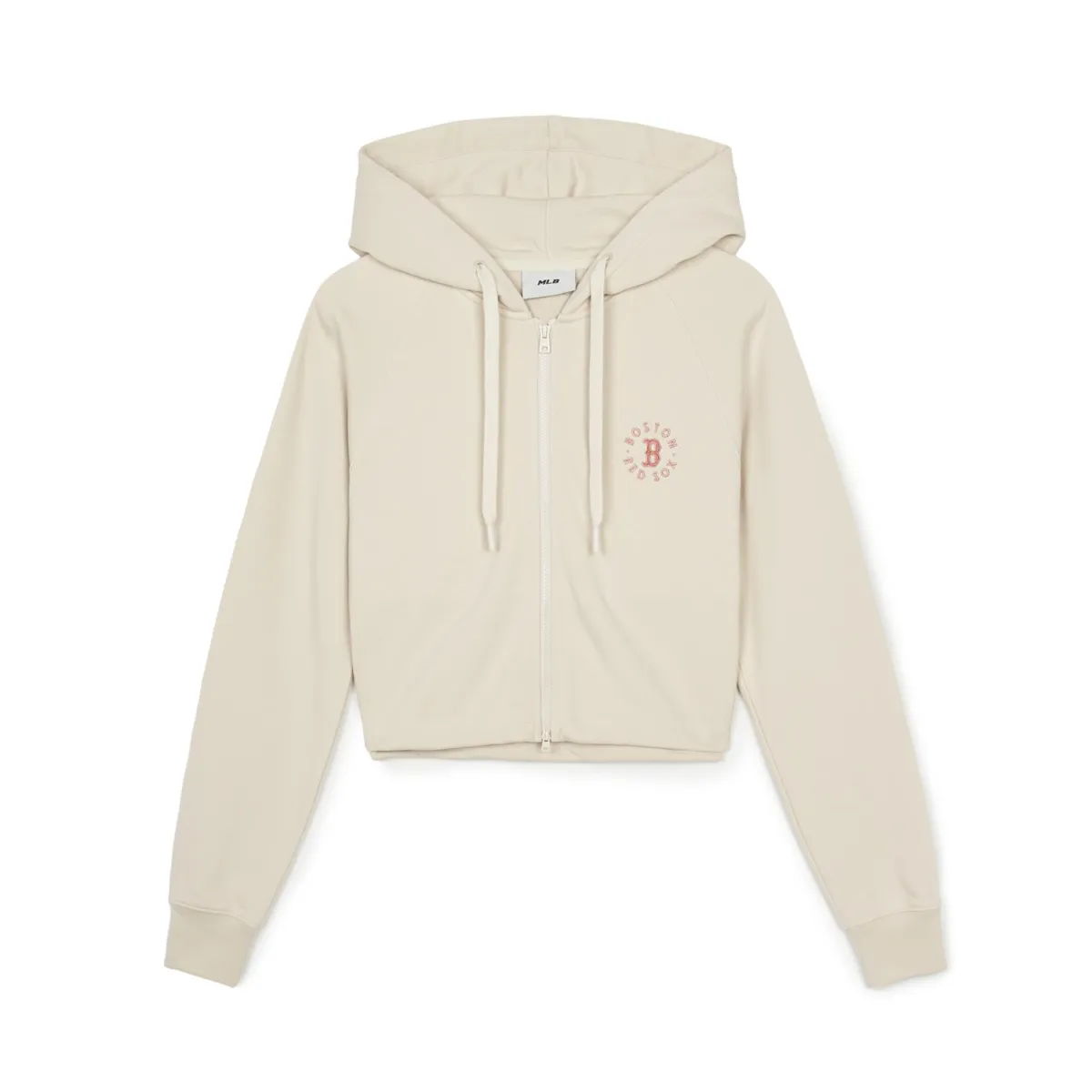 MLB x CIRCLE Basic Logo Boston Red Sox Sweatshirt Women's Cream