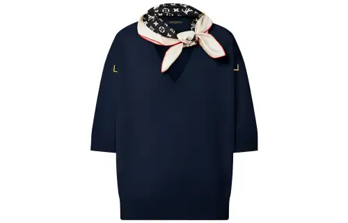 LOUIS VUITTON FW22 Knitwear Women's Navy Blue
