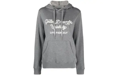 Golden Goose Embroidered logo Hoodie