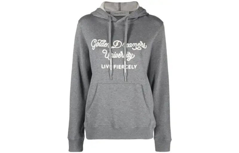 Golden Goose Embroidered logo Hoodie