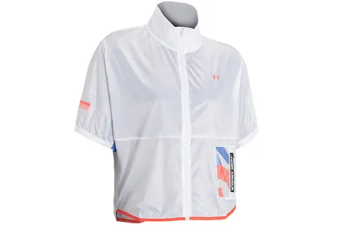 Under Armour Jackets Women's White Stand Collar Moderate Other