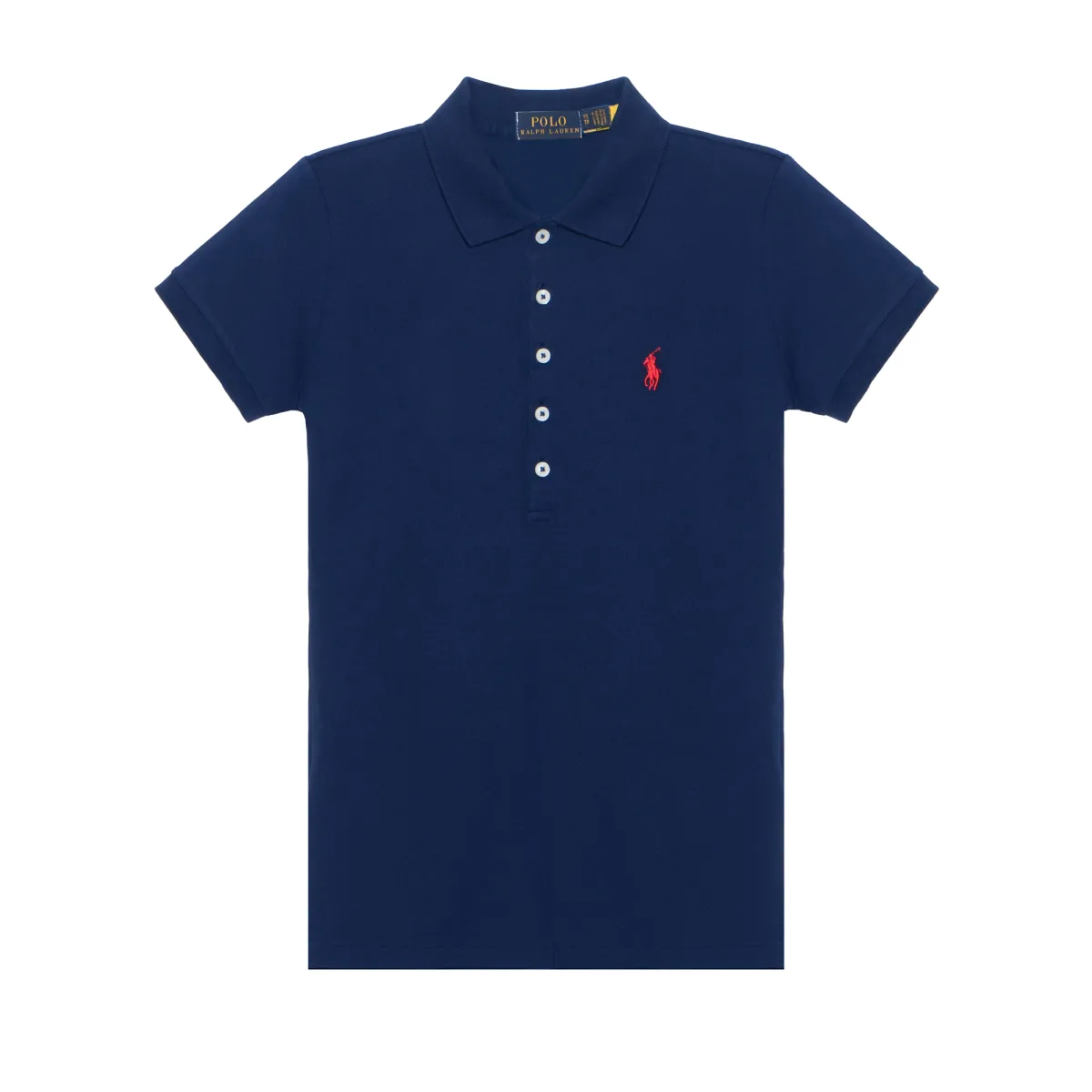 Polo Ralph Lauren Polo Shirt Slim Fit Women's Marine Blue