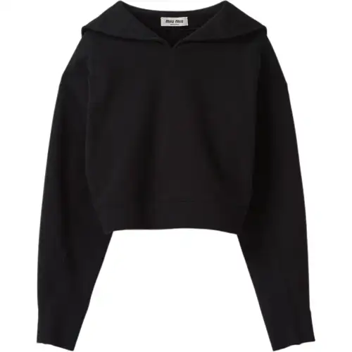 MIU MIU Sweatshirt Women's Black