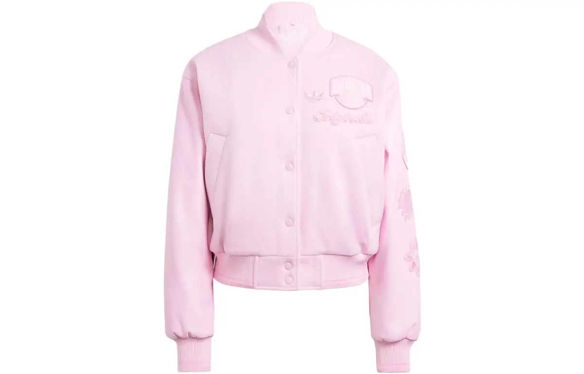 Adidas Originals OVERSIZED COLLEGIATE JACKET Women's Pink