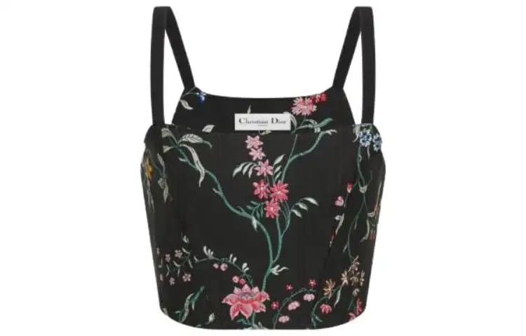 DIOR Strapless Top Women's Black