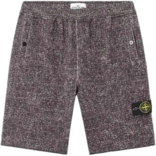 STONE ISLAND Compass badge Shorts