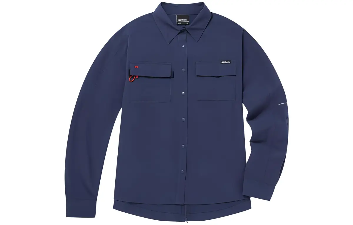 Columbia Shirt Women's Navy Blue