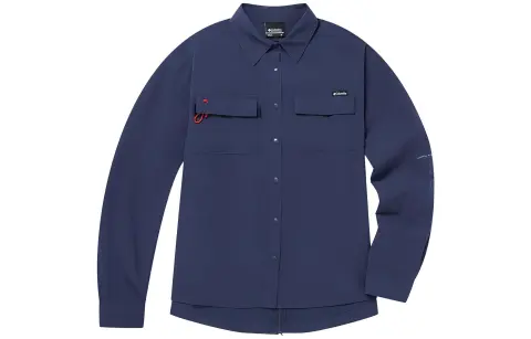 Columbia Shirt Women's Navy Blue