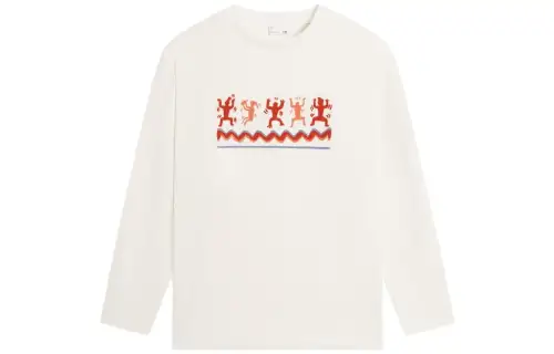 Li Ning Sports Trendy Collection Sweatshirt Women's Ecru