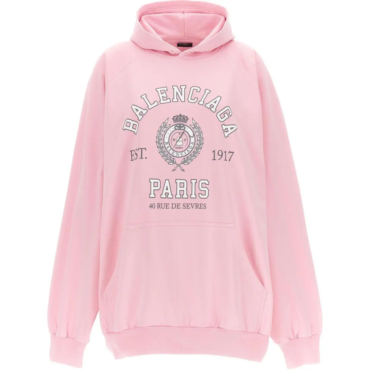 Balenciaga Hoodie 'Faded Pink'