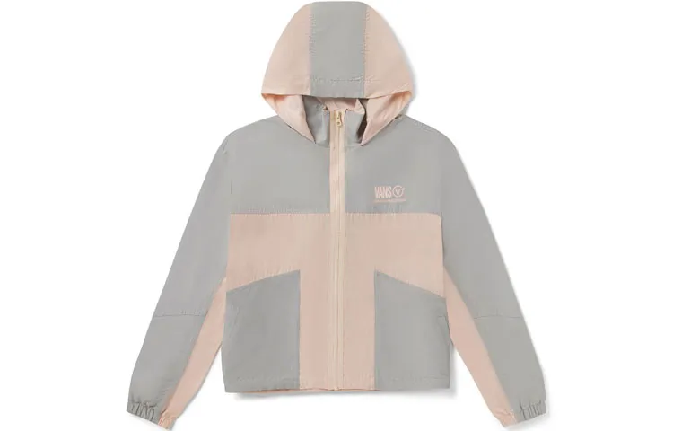 Vans Jackets Women's Light Pink Hooded (Non-detachable) Moderate