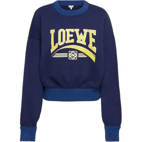 LOEWE SS23 Sweatshirt Women's Blue