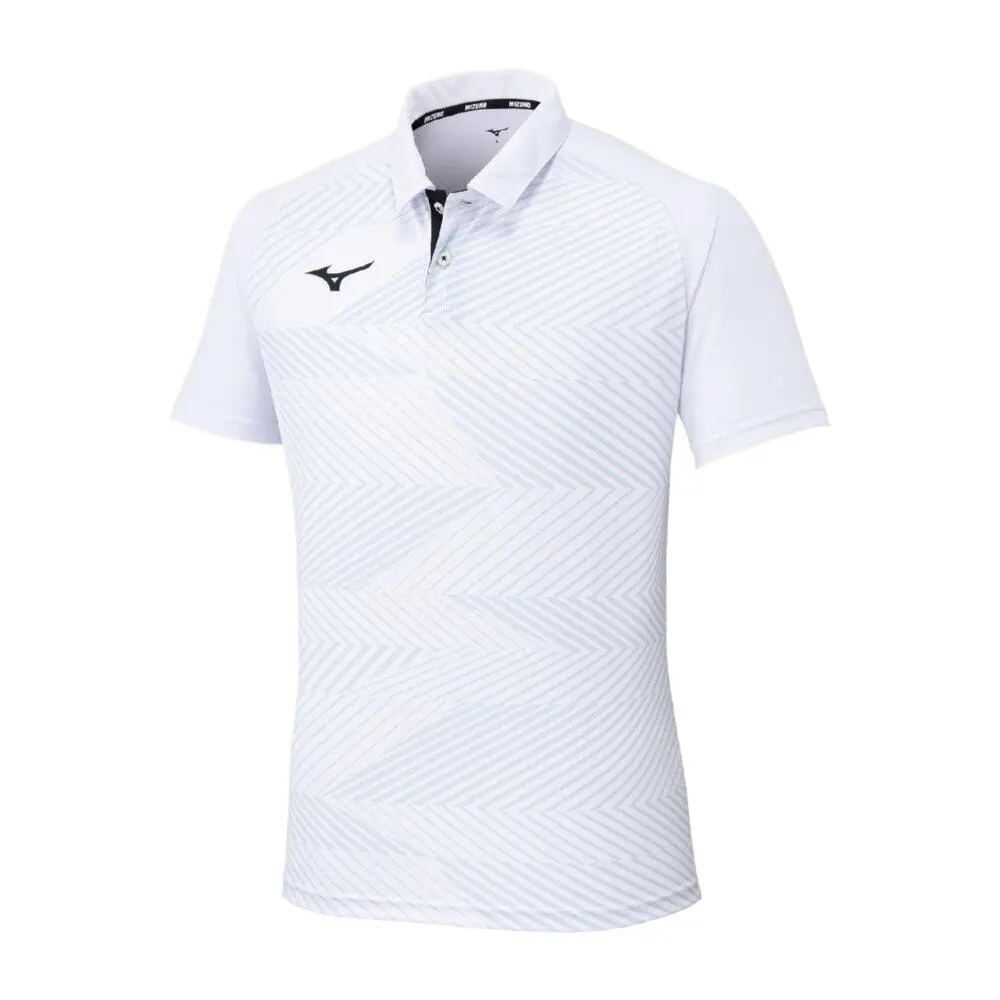 Mizuno Tennis Tops Unisex Lapel Moderate