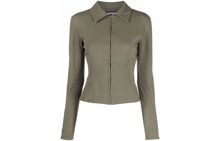 Jacquemus La Chemise Obieu Shirt 'Khaki'