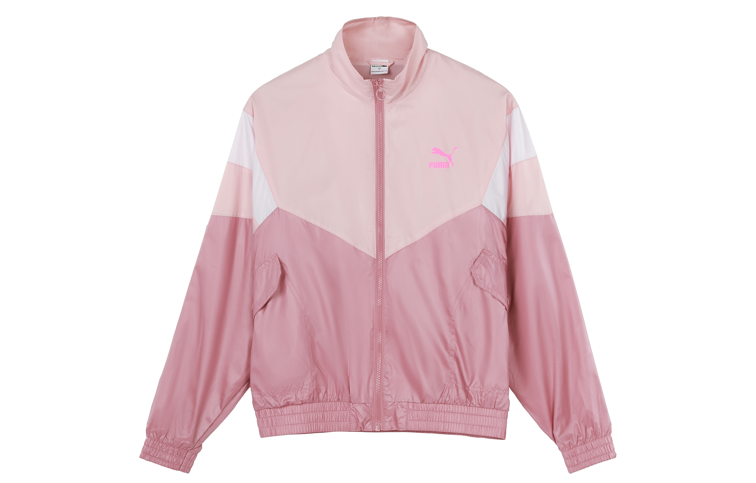 Женские куртка PUMA Modern Sports Tfs (розово-фиолетовая) — фото 1