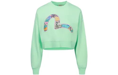 EVISU Sweatshirt Women's Apple Green
