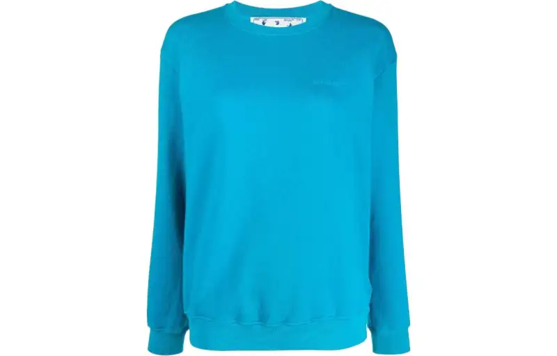 OFF-WHITE Diag-stripe print sweatshirt