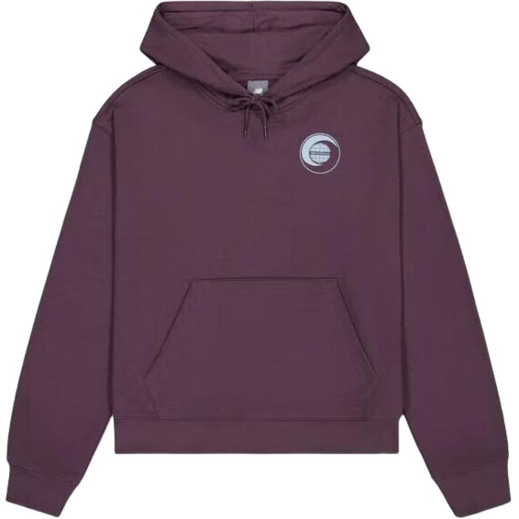 Женское худи New Balance Hoodie (фиолетовое)