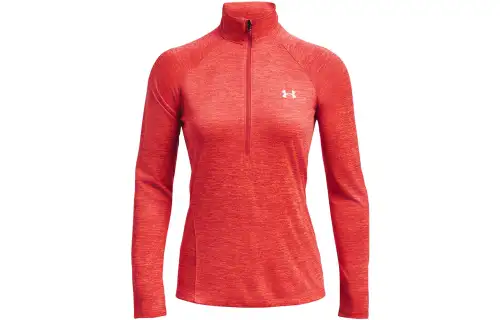 Under Armour Sweatshirts Women's Red Stand Collar Moderate Other