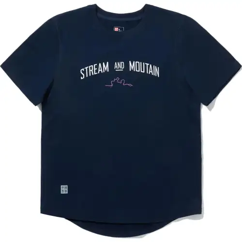 Li Ning T Shirt Women's Marine Blue