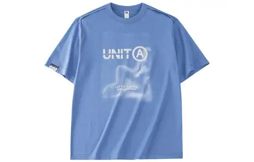 Anta Lifestyle Collection Sports Lifestyle Collection Drop Shoulder Sleeve T Shirt Women's Kuka Blue