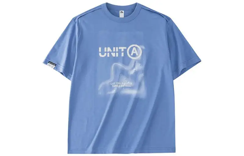 Anta Lifestyle Collection Sports Lifestyle Collection Drop Shoulder Sleeve T Shirt Women's Kuka Blue