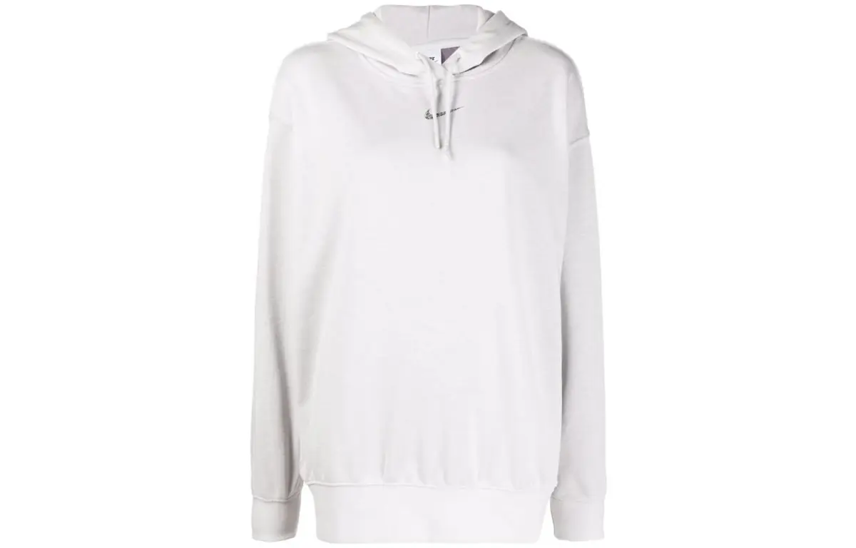 Nike Sweatshirts Women's Gray Hooded Moderate Regular
