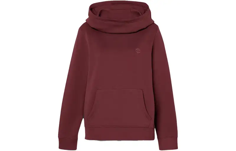Timberland Sweatshirts Women's Dark Red Hooded Moderate Other