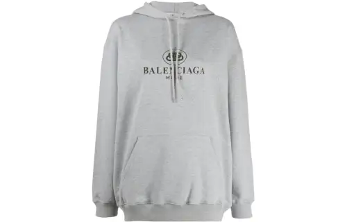 Balenciaga Sweatshirt Loose Fit Women's Gray